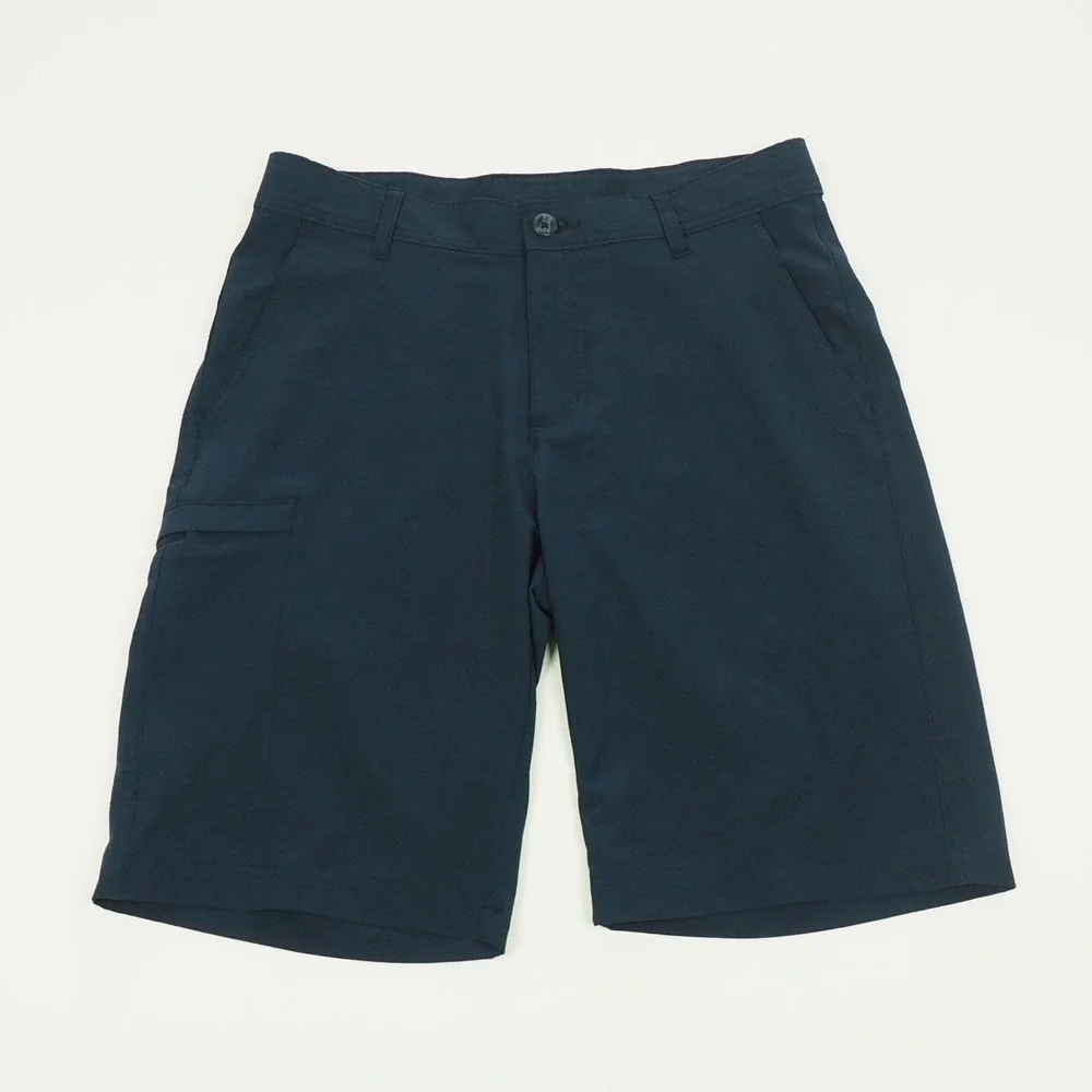 Columbia PFG Fishing Gear Cargo Shorts Mens 30 Navy Blue Outdoor Hiking Camp